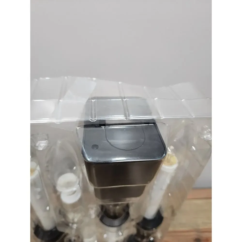 Bethlehem Lights Set Of 4 Premium Cordless Window Candles White & Black NWOB